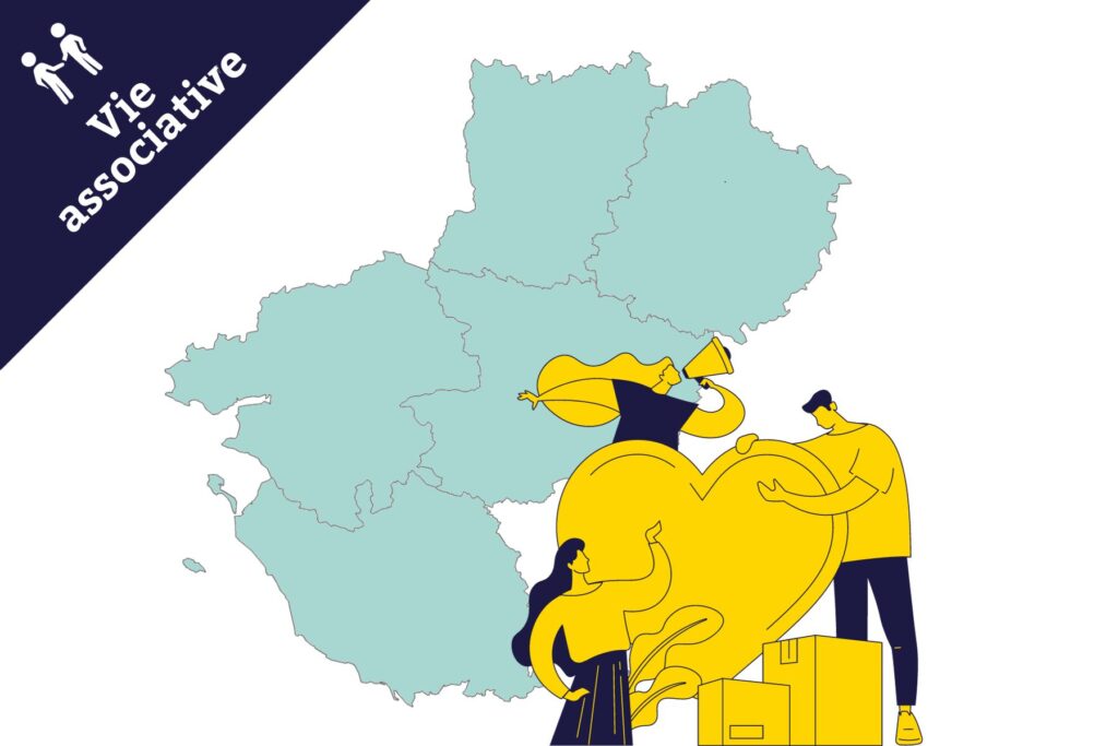 Carte des Pays de la loire